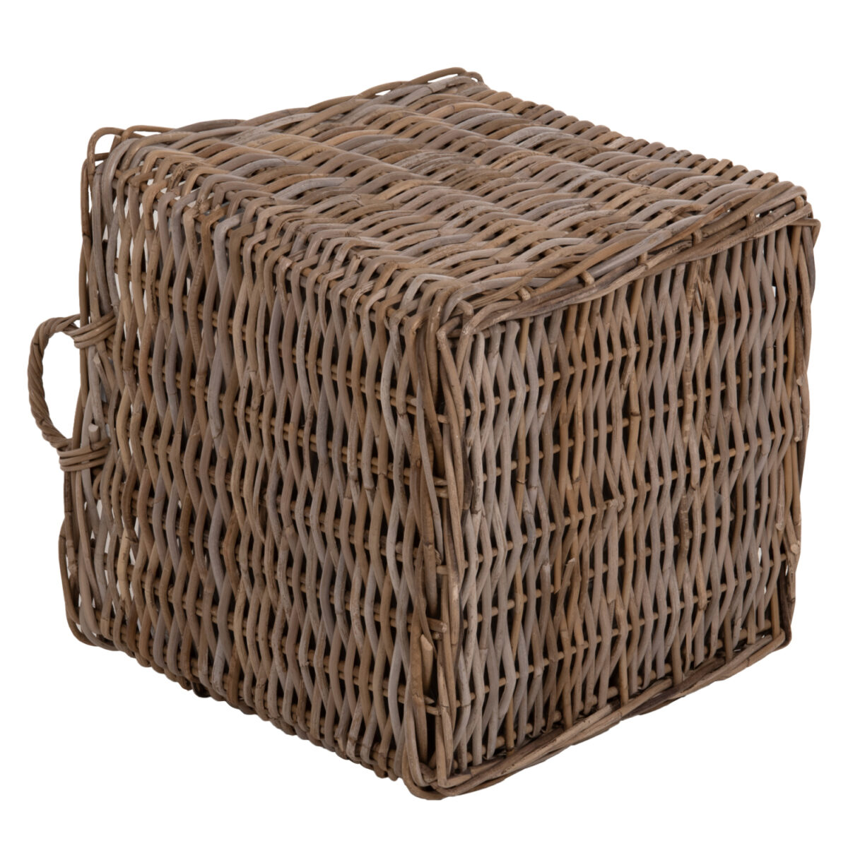 ΣΕΤ ΔΙΑΚΟΣΜΗΤΙΚΑ ΚΑΛΑΘΙΑ KATER LH10.9657 4ΤΜΧ ΑΠΟ KUBU RATTAN ΣΕ ΓΚΡΙ 52x52x50-57Υεκ. - Image 5