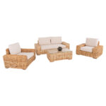 ΣΕΤ ΣΑΛΟΝΙ 4ΤΜΧ TROPEL LH10.11940 ΦΥΣΙΚΟ RATTAN-2ΘΕΣΙΟΣ ΚΑΝΑΠΕΣ-2 ΠΟΛΥΘΡΟΝΕΣ-ΤΡΑΠΕΖΙ