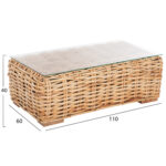 ΣΕΤ ΣΑΛΟΝΙ 4ΤΜΧ TROPEL LH10.11940 ΦΥΣΙΚΟ RATTAN-2ΘΕΣΙΟΣ ΚΑΝΑΠΕΣ-2 ΠΟΛΥΘΡΟΝΕΣ-ΤΡΑΠΕΖΙ - Image 4
