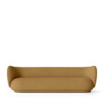 KΑΝΑΠΕΣ 3Θ 260x84x76 "VELOUR BROWN" - Image 2