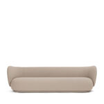 KΑΝΑΠΕΣ 3Θ 260x84x76 "VELOUR BEIGE" - Image 2