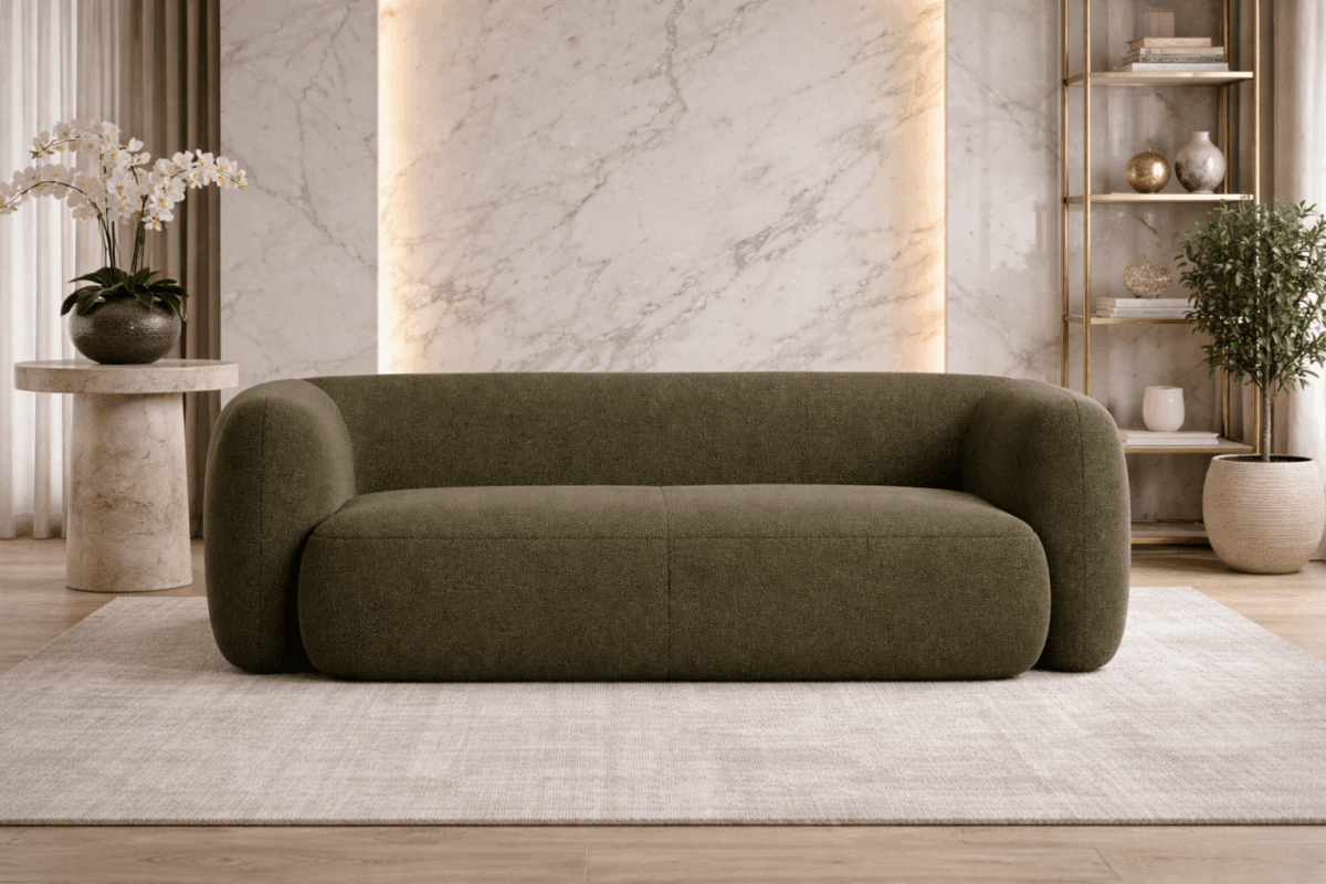 KΑΝΑΠΕΣ 3Θ 246x112x76 "NUBE BLACK" - Image 1