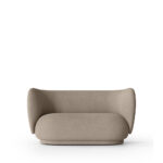 KΑΝΑΠΕΣ 2Θ 148x84x76 "VELOUR" - Image 2