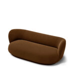 KΑΝΑΠΕΣ 3Θ 260x84x76 "VELOUR BROWN" - Image 4