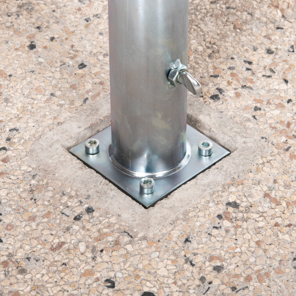 ΒΑΣΗ ΟΜΠΡΕΛΑΣ ΨΗΦΙΔΑ 70KG PREMIUM ΜΕ ΧΕΡΟΥΛΙΑ LH10.5476.70P ΜΕ ΣΩΛΗΝΑ ΔΙΑΜΕΤΡΟΥ Φ62mm - Image 5