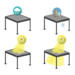 ΒΙΟΚΛΙΜΑΤΙΚΗ ΠΕΡΓΚΟΛΑ ΑΛΟΥΜΙΝΙΟΥ DOMECIL LH10.6611.01 ΜΕ ΜΕΤΑΛ. ΠΕΡΣΙΔΕΣ--300x300x240Υ - Image 4