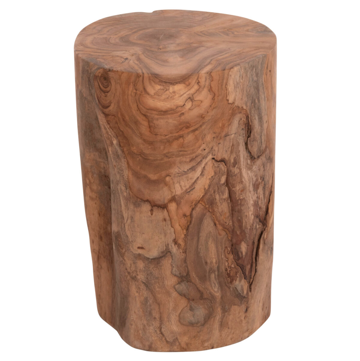 boithitiko-trapezaki-skampo-fb9937421-xy ΒΟΗΘΗΤΙΚΟ ΤΡΑΠΕΖΑΚΙ/ΣΚΑΜΠΟ TRONCO LH10.9374.21 ΞΥΛΟ TEAK--ΦΥΣΙΚΟ Φ30x45Υεκ. - Image 1
