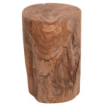 ΒΟΗΘΗΤΙΚΟ ΤΡΑΠΕΖΑΚΙ/ΣΚΑΜΠΟ TRONCO LH10.9374.21 ΞΥΛΟ TEAK--ΦΥΣΙΚΟ Φ30x45Υεκ.