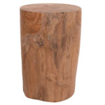 ΒΟΗΘΗΤΙΚΟ ΤΡΑΠΕΖΑΚΙ/ΣΚΑΜΠΟ TRONCO LH10.9374.21 ΞΥΛΟ TEAK--ΦΥΣΙΚΟ Φ30x45Υεκ. - Image 5