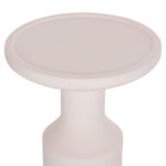 ΒΟΗΘΗΤΙΚΟ ΤΡΑΠΕΖΙ TRED(T) LH10.18169.02 FIBER CEMENT ΛΕΥΚΟ-ΦΥΣΙΚΟ RATTAN--Φ40x61Υεκ. - Image 4