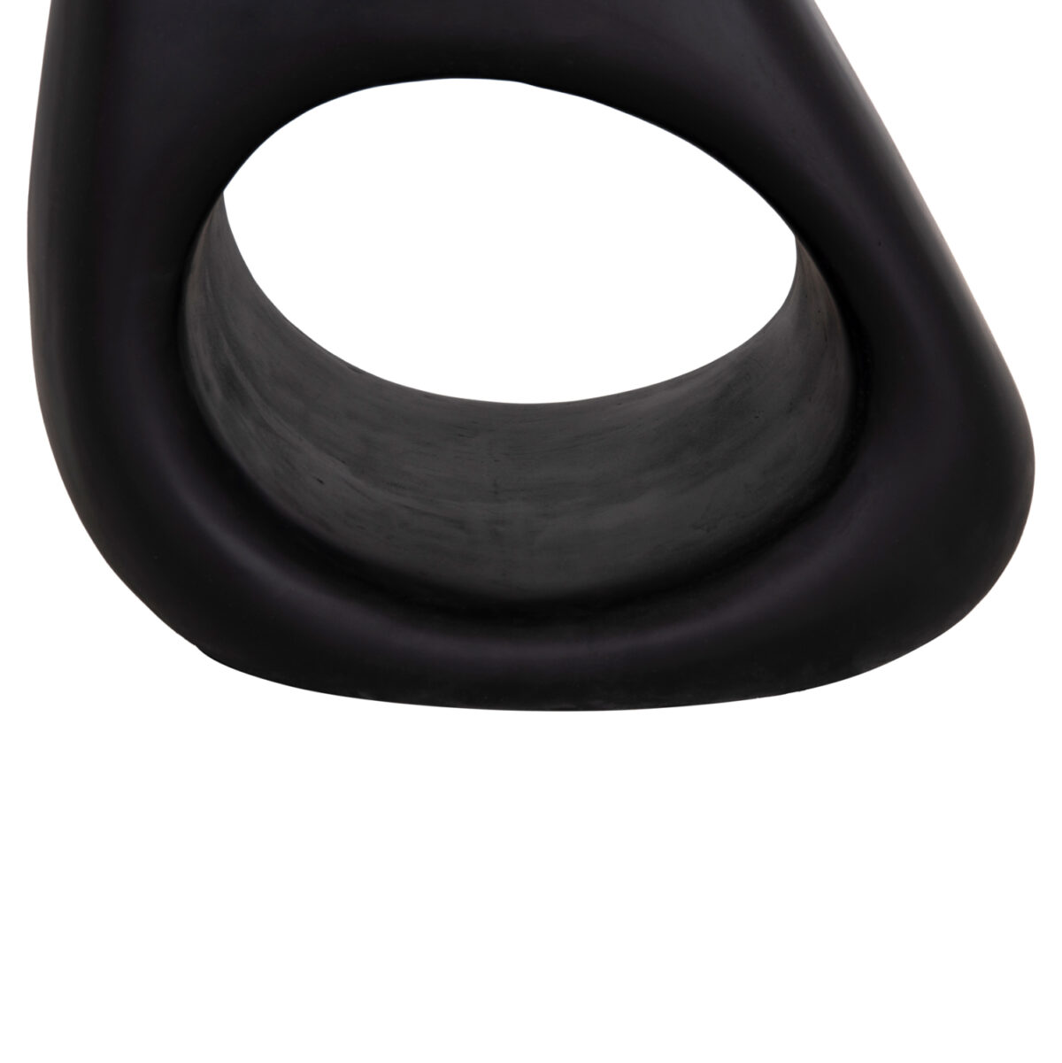 ΒΟΗΘΗΤΙΚΟ ΤΡΑΠΕΖΙ AIDA LH10.4692.01 FIBER CEMENT ΜΑΥΡΟ--ΞΥΛΟ TEAK TOP 47x60x59Υεκ - Image 5