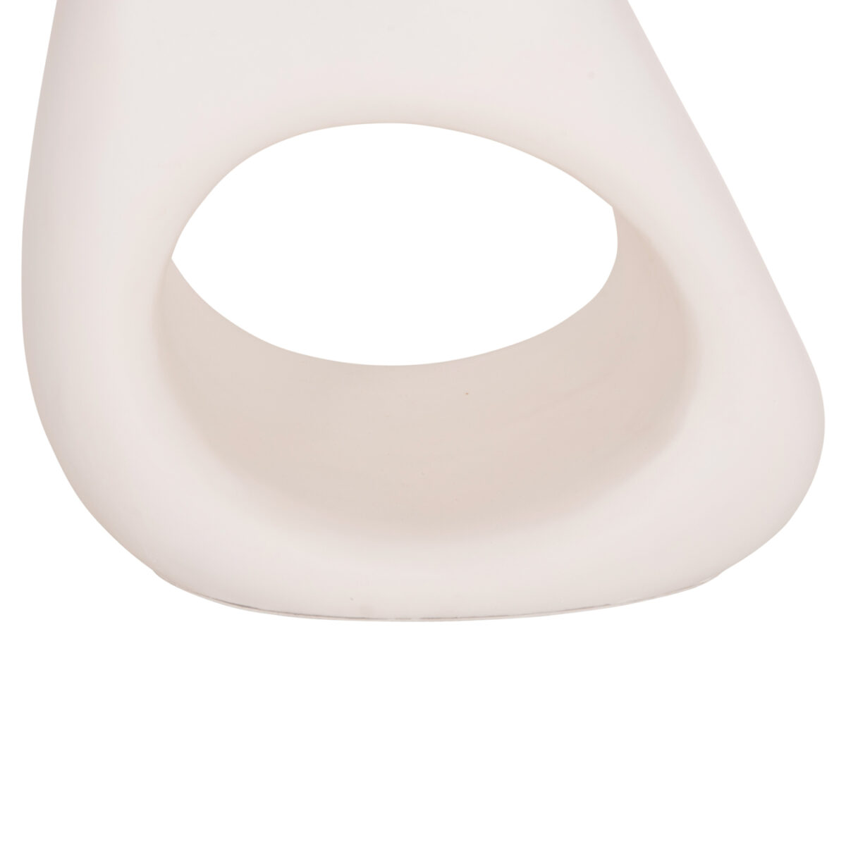 ΒΟΗΘΗΤΙΚΟ ΤΡΑΠΕΖΙ AIDA LH10.4692.02 FIBER CEMENT ΛΕΥΚΟ--ΞΥΛΟ TEAK TOP 47x60x59Υεκ - Image 5