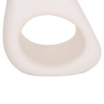 ΒΟΗΘΗΤΙΚΟ ΤΡΑΠΕΖΙ AIDA LH10.4692.02 FIBER CEMENT ΛΕΥΚΟ--ΞΥΛΟ TEAK TOP 47x60x59Υεκ - Image 5