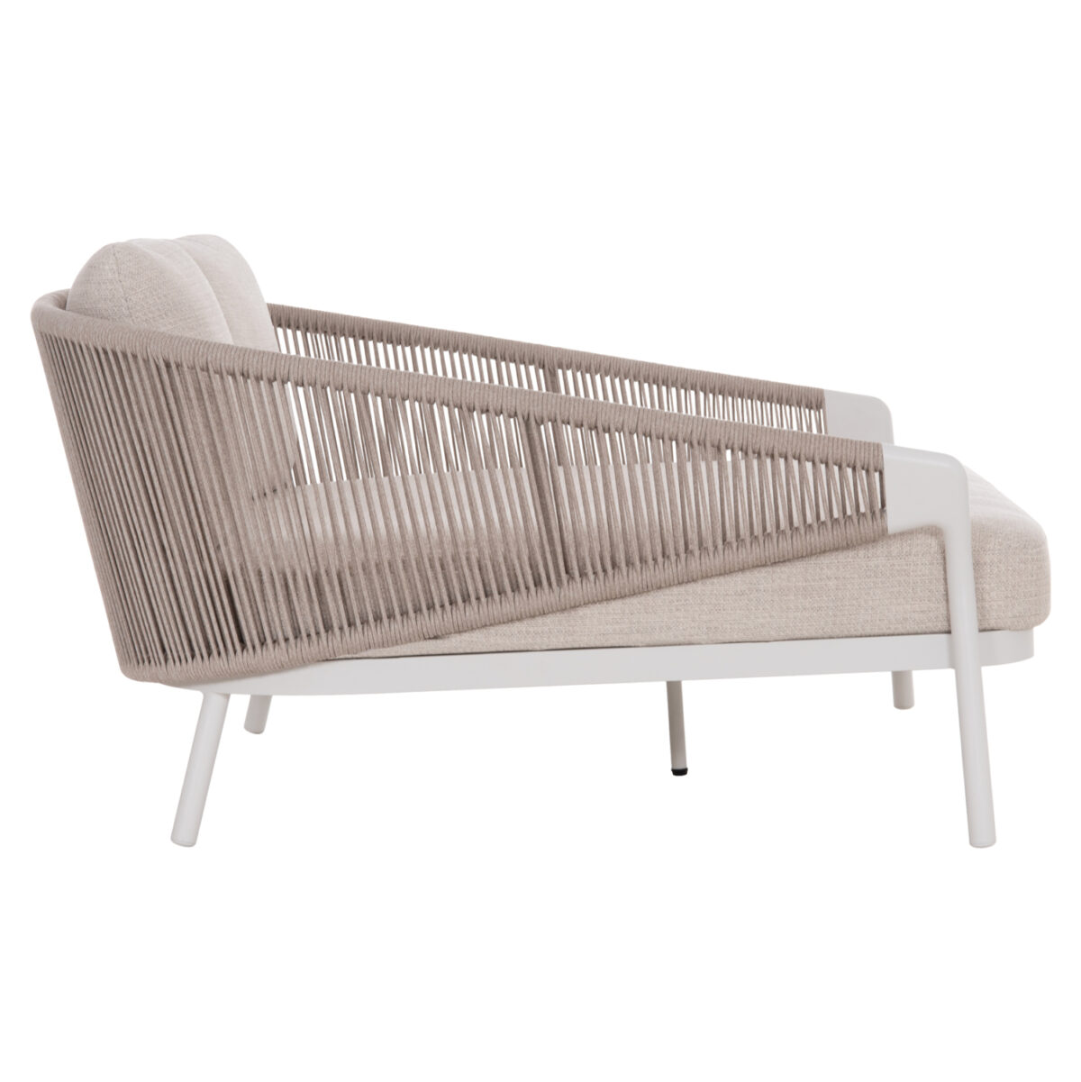 DAYBED ΣΕΙΡΑ XANTION LH10.6474.02 ΛΕΥΚΟ ΑΛΟΥΜΙΝΙΟ--ΣΧΟΙΝΙ--OLEFIN 157x147x88Υεκ - Image 4