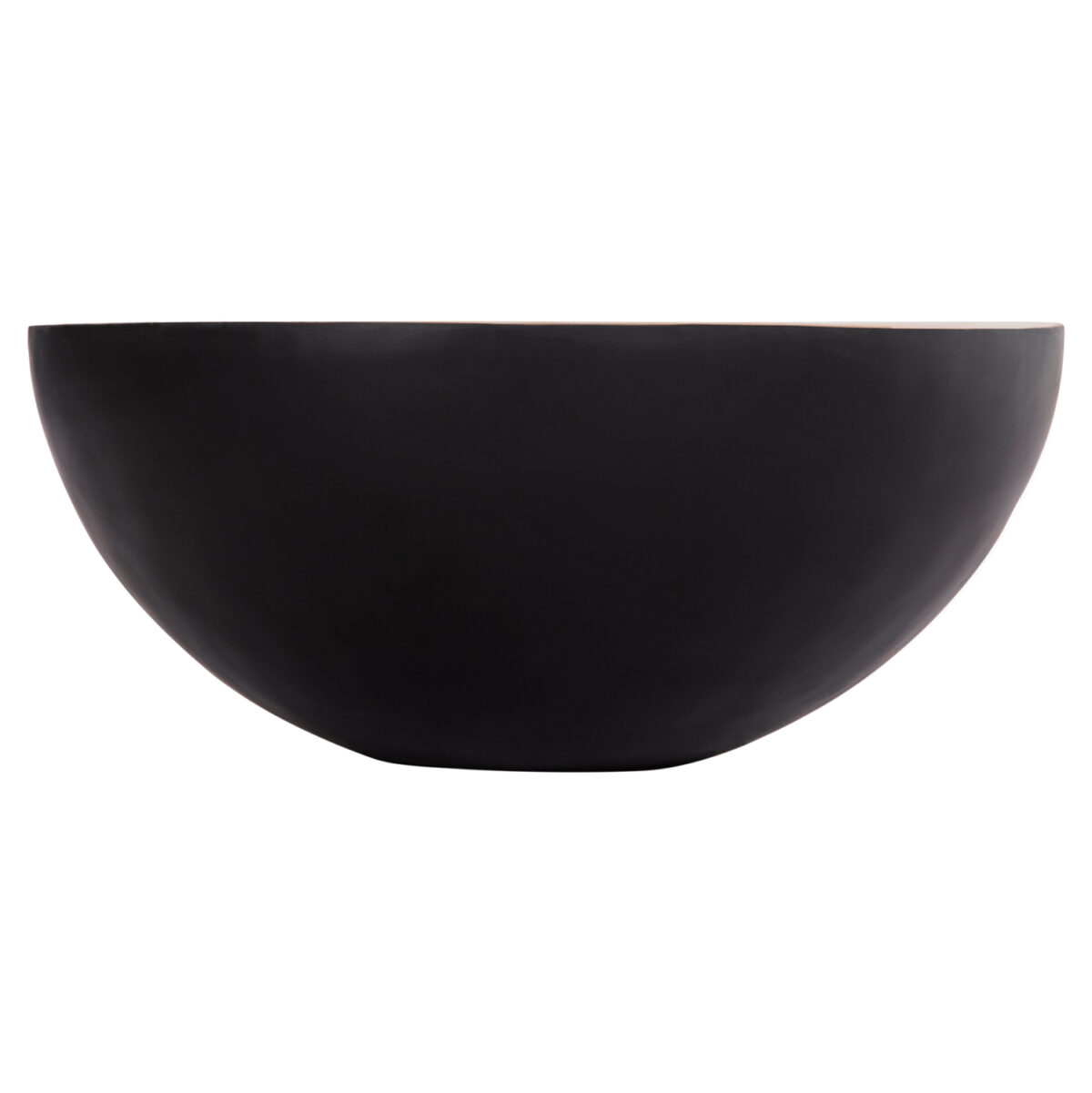 ΔΙΑΚΟΣΜΗΤΙΚΟ ΤΡΑΠΕΖΙ ΣΑΛΟΝΙΟΥ BOWL Φ90X37,5Yεκ. ΜΑΥΡΟ ΜΕ ΞΥΛΟ ΑΚΑΚΙΑΣ LH10.8717.21 - Image 3