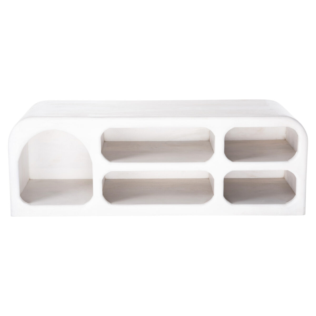 ΕΠΙΠΛΟ ΤΗΛΕΟΡΑΣΗΣ HANDYR LH10.9704 ΜΑΣΙΦ ΞΥΛΟ MANGO ΣΕ ΛΕΥΚΟ 130x40x45Yεκ. - Image 3