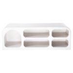 ΕΠΙΠΛΟ ΤΗΛΕΟΡΑΣΗΣ HANDYR LH10.9704 ΜΑΣΙΦ ΞΥΛΟ MANGO ΣΕ ΛΕΥΚΟ 130x40x45Yεκ. - Image 3