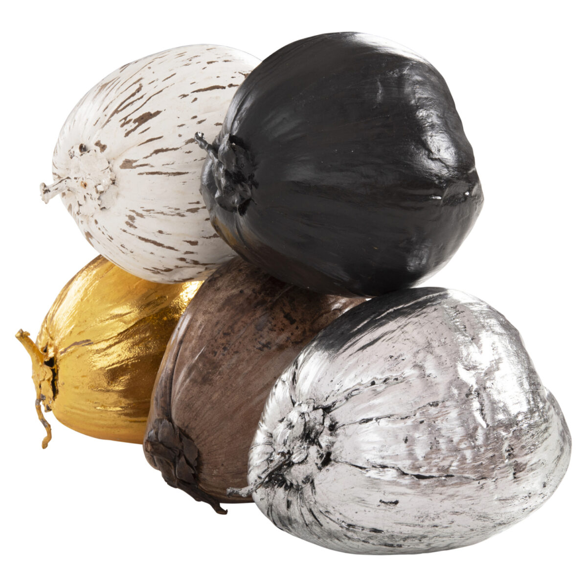 ΕΠΙΤΡΑΠΕΖΙΟ ΔΙΑΚΟΣΜΗΤΙΚΟ LH10.4326.05 ΚΑΡΥΔΑ ΣΕ ΛΕΥΚΟ ΧΡΩΜΑ 20x20x20Υεκ - Image 5