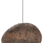 ΦΩΤΙΣΤΙΚΟ ΟΡΟΦΗΣ ΜΕ ΟΨΗ ΠΕΤΡΑΣ STONER (M) LH10.4418.03 ΓΚΡΙ/ΚΑΦΕ--55x45x40Υεκ. - Image 5