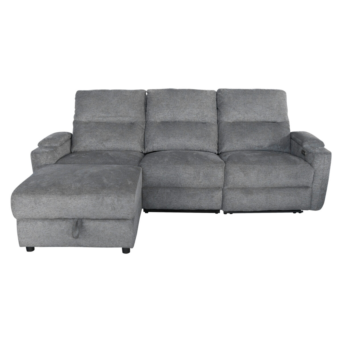 ΚΑΝΑΠΕΣ ΑΡΙΣΤΕΡΗ ΓΩΝΙΑ SYNTHIA LH10.3308.03L ΑΝΑΚΛΙΣΗ & ΑΠΟΘ.ΧΩΡΟΣ--ΓΚΡΙ 245x170x98Υεκ - Image 4