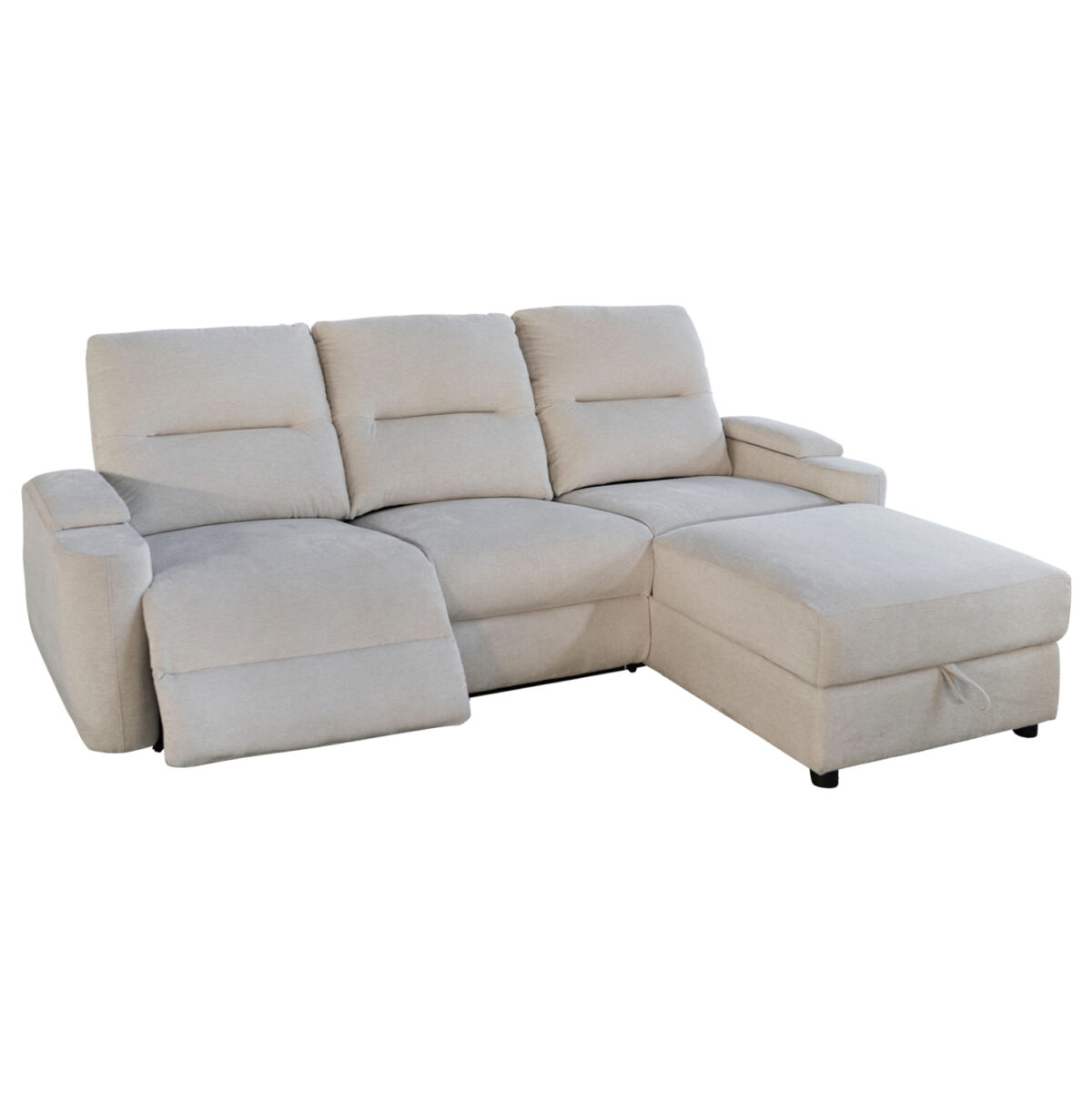 ΚΑΝΑΠΕΣ ΔΕΞΙΑ ΓΩΝΙΑ SYNTHIA LH10.3308.01R ΑΝΑΚΛΙΣΗ & ΑΠΟΘ.ΧΩΡΟΣ--ΜΠΕΖ 245x170x98Υεκ - Image 3