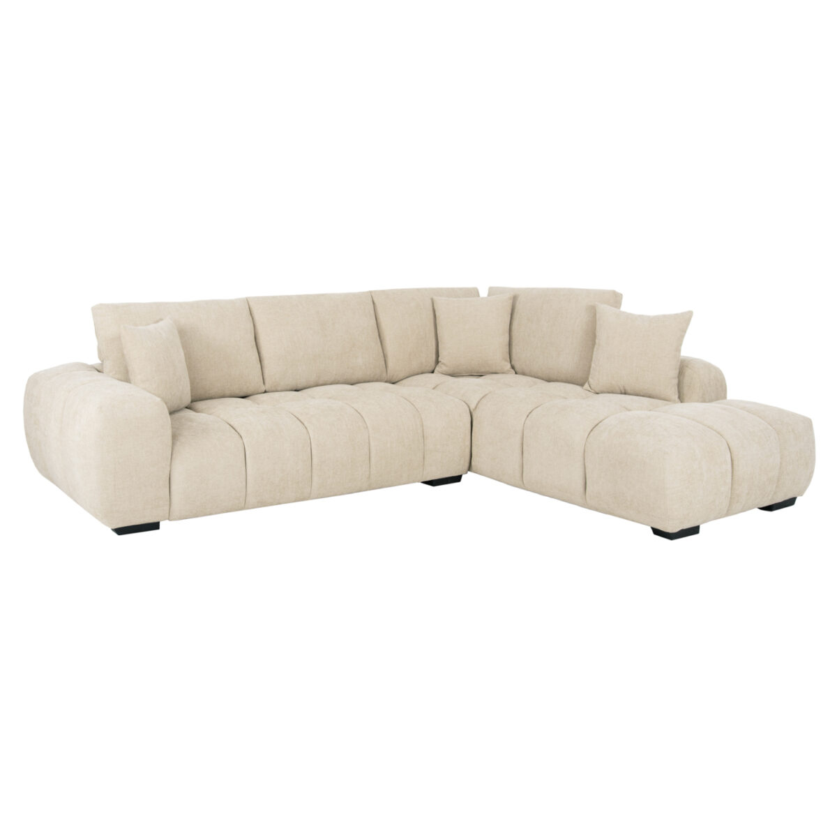 ΚΑΝΑΠΕΣ ΓΩΝΙΑ (ΔΕΞΙΑ) COVEN LH10.3266.01R ΕΚΡΟΥ ΥΦΑΣΜΑ 298x102-208x85Υεκ. - Image 1