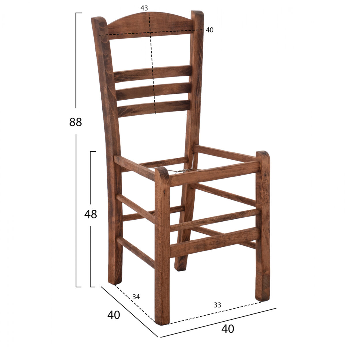 ΚΑΡΕΚΛΑ ΕΠΙΛΟΧΙΑ ΚΑΡΥΔΙ ΕΜΠΟΤΙΣΜΟΣ ΣΚΕΛΕΤΟΣ LH10.5575.01 40x40x88 εκ. - Image 2