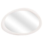 ΚΑΘΡΕΠΤΗΣ ΤΟΙΧΟΥ ΟΒΑΛ ΣΕΙΡΑ SANTORINI LH10.4513 MDF ΣΕ ΥΠΟΛΕΥΚΟ 90x3,2x60Υεκ - Image 3