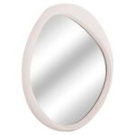 ΚΑΘΡΕΠΤΗΣ ΤΟΙΧΟΥ ΟΒΑΛ ΣΕΙΡΑ SANTORINI LH10.4514 MDF ΣΕ ΥΠΟΛΕΥΚΟ 48x3,2x60Υεκ - Image 3