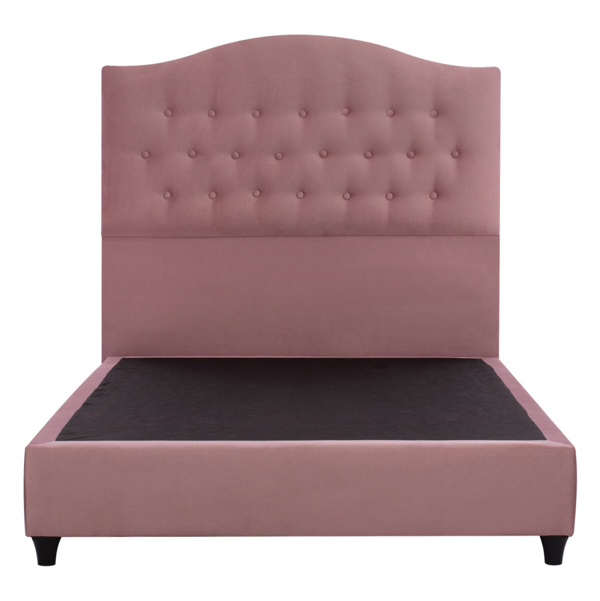 ΚΡΕΒΑΤΙ MALENA ΑΠΟ ΒΕΛΟΥΔΟ ΣΑΠΙΟ ΜΗΛΟ LH10.647.12 ΓΙΑ ΣΤΡΩΜΑ 120x200 εκ. - Image 4