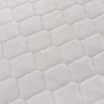 ΚΡΕΒΑΤΙ ΔΙΠΛΟ & ΣΤΡΩΜΑ TRILLOP LH10.21202.15 ΜΠΕΖ ΥΦΑΣΜΑ--ΓΙΑ 160x200εκ - Image 5