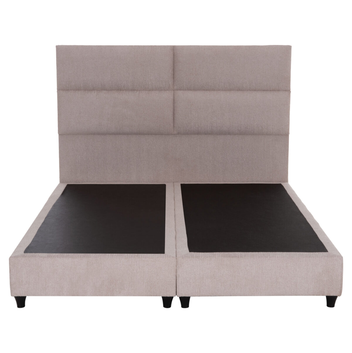 ΚΡΕΒΑΤΙ MILO LH10.616.32 ΜΠΕΖ ΥΦΑΣΜΑ ΓΙΑ ΣΤΡΩΜΑ 160x200εκ - Image 4