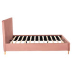 ΚΡΕΒΑΤΙ ΜΕ ΣΤΡΩΜΑ INDRA LH10.21280.03 ΣΑΠΙΟ ΜΗΛΟ ΒΕΛΟΥΔΟ--ΓΙΑ 160x200εκ - Image 5