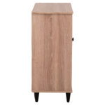 ΠΑΠΟΥΤΣΟΘΗΚΗ ΞΥΛΙΝΗ MCKENNA LH10.2266.02 ΣΕ ΧΡΩΜΑ SONAMA-ΜΑΥΡΟ 77x30x69Υεκ. - Image 4