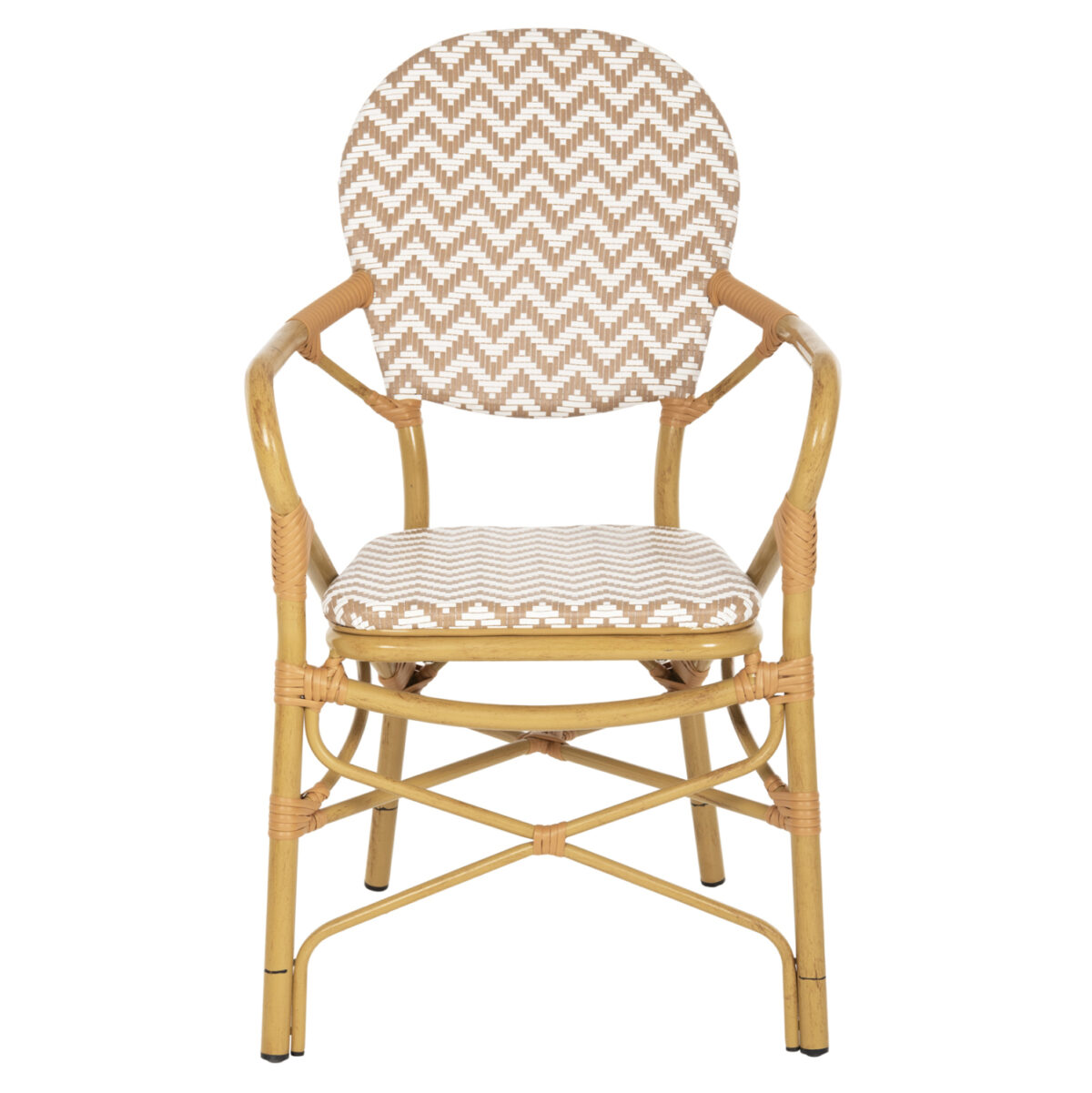 ΠΟΛΥΘΡΟΝΑ ΑΛΟΥΜΙΝΙΟΥ BAMBOO LOOK ΦΥΣΙΚΟ - ΛΕΥΚΟ LH10.5928.03 55x58x95 εκ. - Image 3