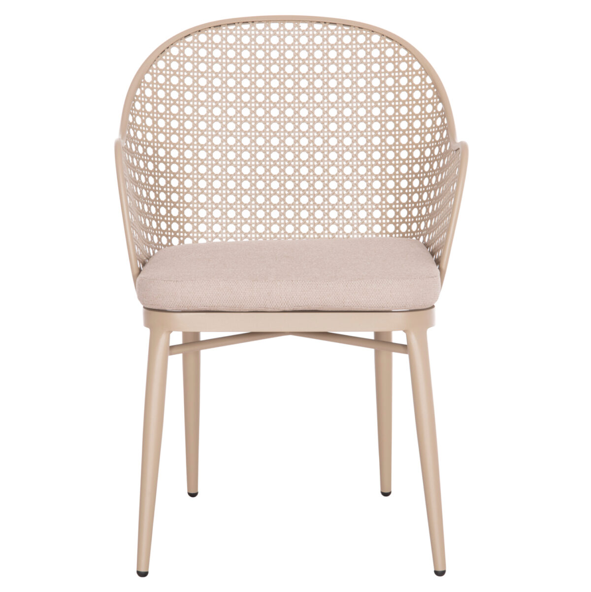 ΠΟΛΥΘΡΟΝΑ ΑΛΟΥΜΙΝΙΟΥ OREGO LH10.6268.03 ΚΑΠΟΥΤΣΙΝΟ-ΜΑΞΙΛΑΡΙ ΜΠΕΖ 58x55x83Υεκ. - Image 3