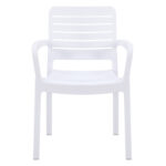 ΠΟΛΥΘΡΟΝΑ ΕΞΩΤ.ΧΩΡΟΥ FLAN LH10.6369.01 ΛΕΥΚΟ ΠΟΛΥΠΡΟΠΥΛΕΝΙΟ 57x56x82.5Yεκ. - Image 3