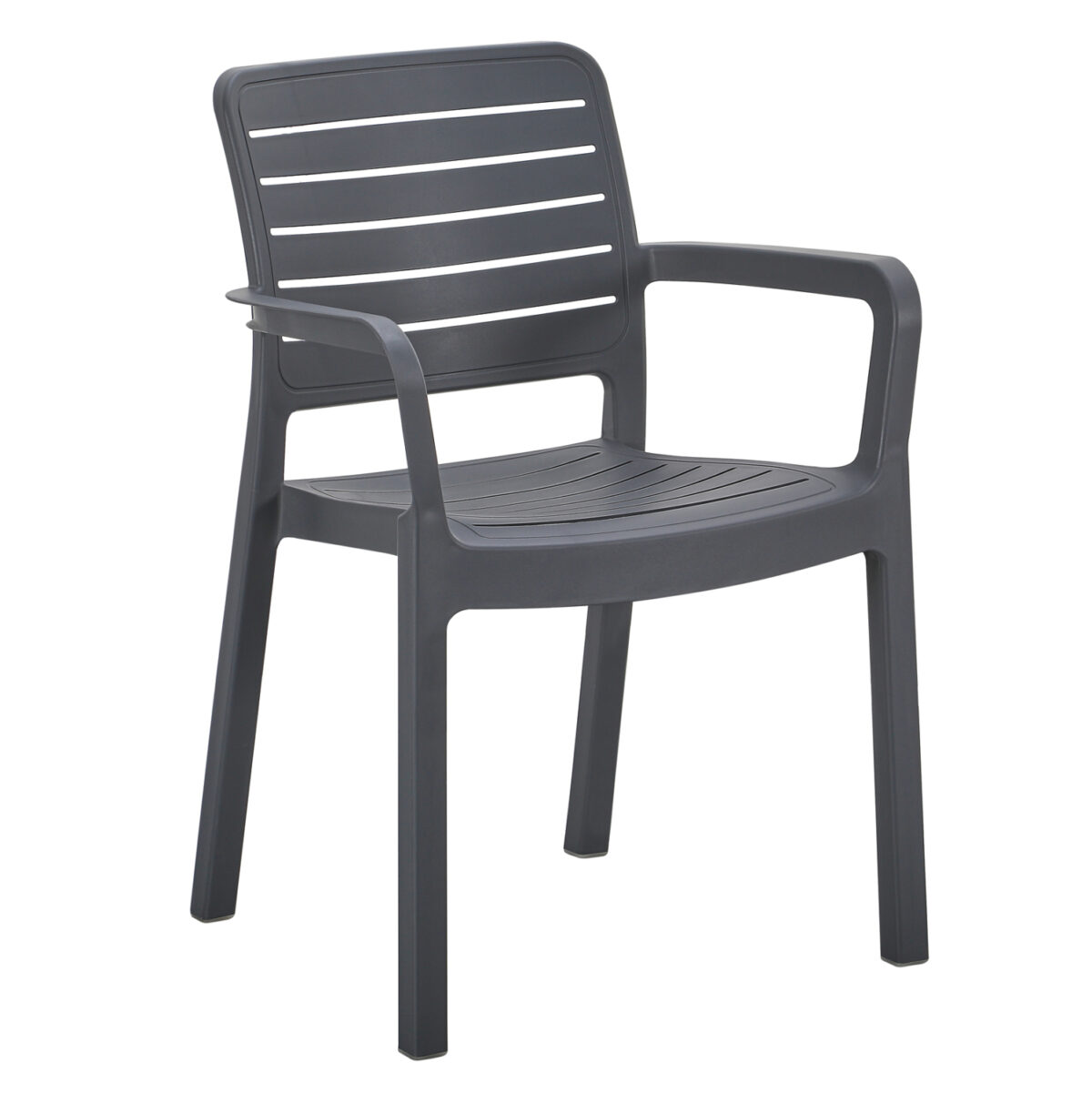 ΠΟΛΥΘΡΟΝΑ ΕΞΩΤ.ΧΩΡΟΥ FLAN LH10.6369.10 ΓΚΡΙ ΠΟΛΥΠΡΟΠΥΛΕΝΙΟ 57x56x82.5Yεκ. - Image 1