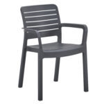 ΠΟΛΥΘΡΟΝΑ ΕΞΩΤ.ΧΩΡΟΥ FLAN LH10.6369.10 ΓΚΡΙ ΠΟΛΥΠΡΟΠΥΛΕΝΙΟ 57x56x82.5Yεκ.