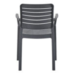 ΠΟΛΥΘΡΟΝΑ ΕΞΩΤ.ΧΩΡΟΥ FLAN LH10.6369.10 ΓΚΡΙ ΠΟΛΥΠΡΟΠΥΛΕΝΙΟ 57x56x82.5Yεκ. - Image 5