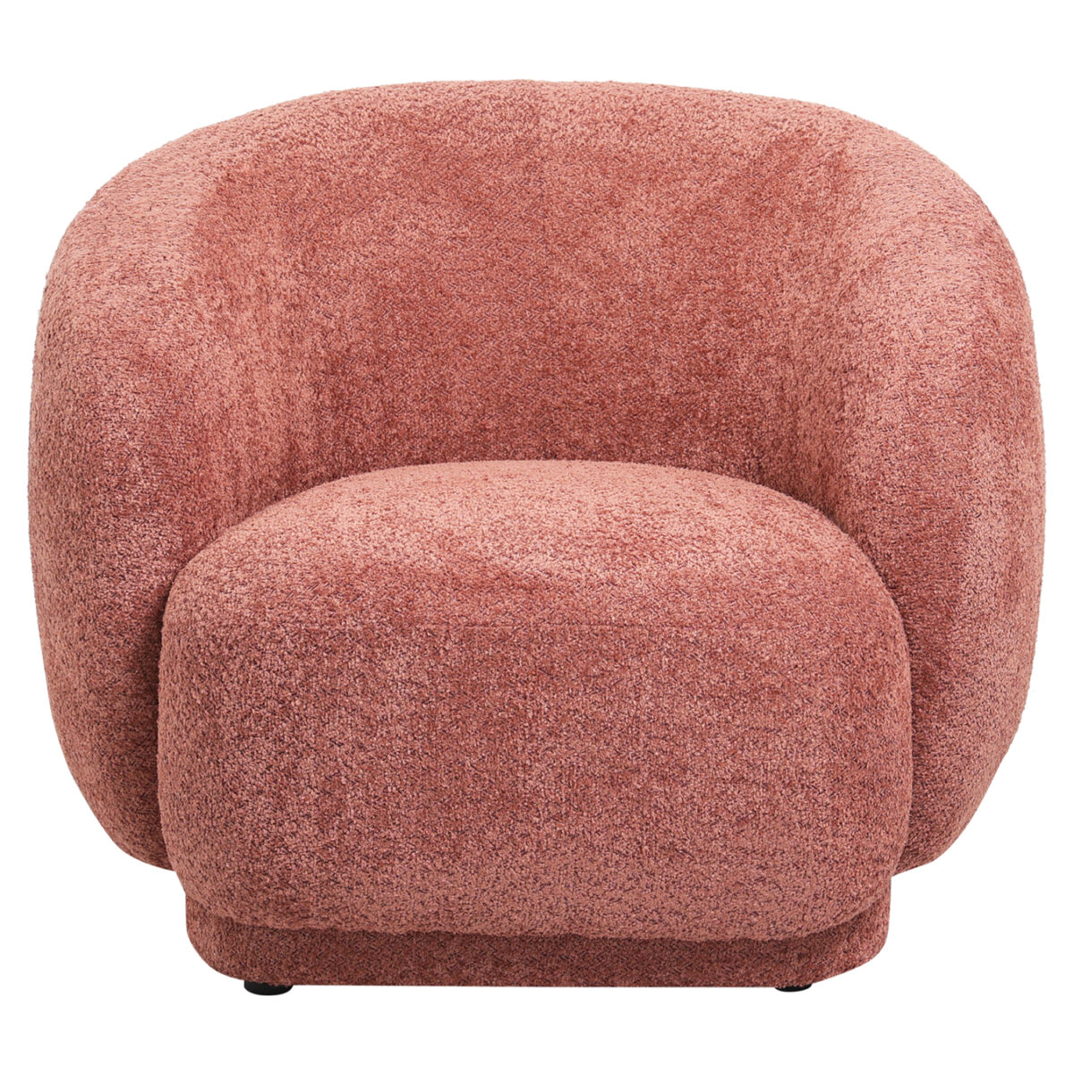 ΠΟΛΥΘΡΟΝΑ KARPEN LH10.9600.02 ΡΟΖ ΜΠΟΥΚΛΕ ΥΦΑΣΜΑ 93x87x78Υ εκ. - Image 2