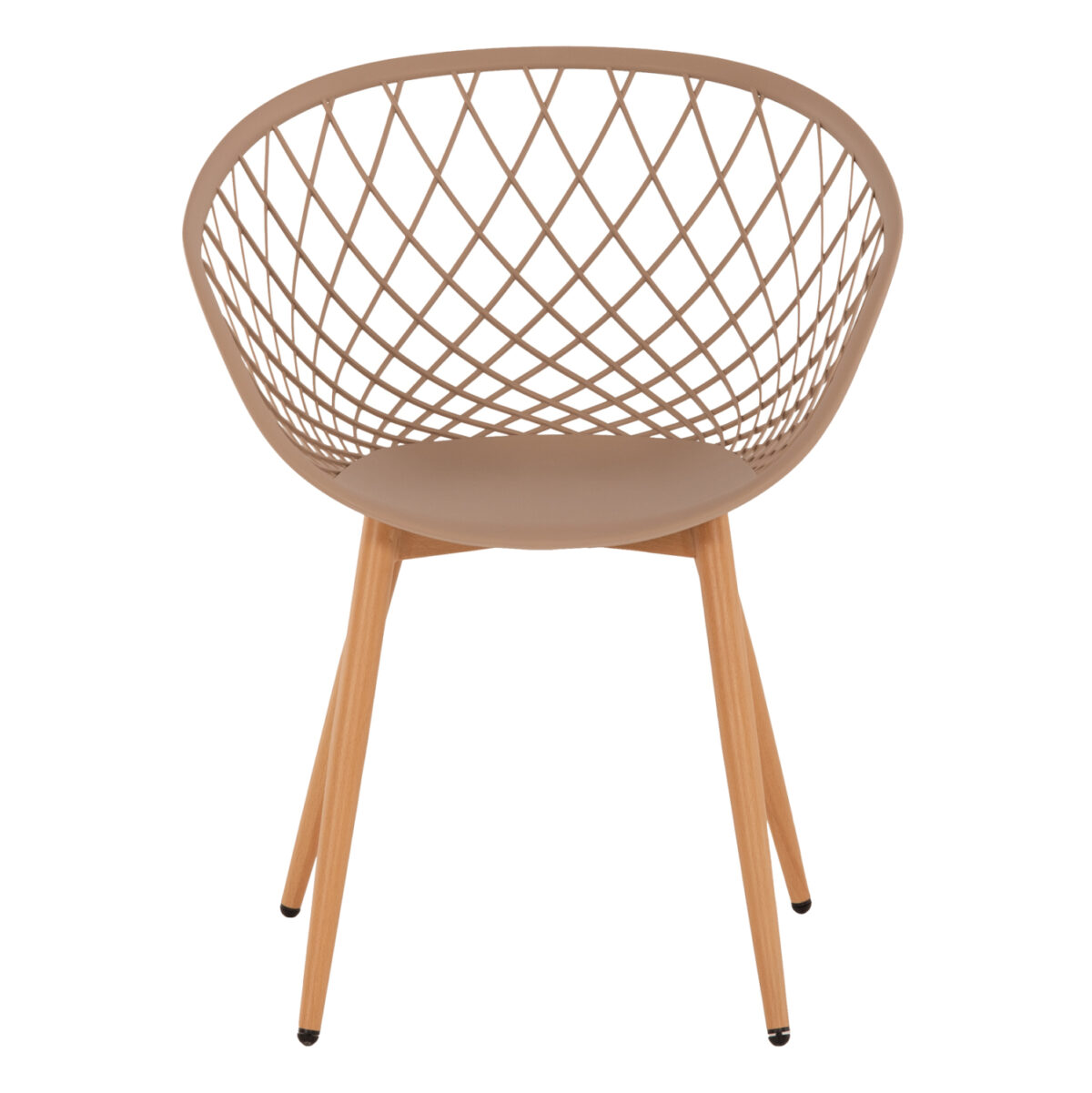 ΠΟΛΥΘΡΟΝΑ ΠΟΛΥΠΡΟΠΥΛΕΝΙΟΥ ΚΑΠΟΥΤΣΙΝΟ ΜΕΤΑΛΛΙΚΑ ΠΟΔΙΑ ARIADNE LH10.8001.13 63x56x80Y εκ. - Image 3