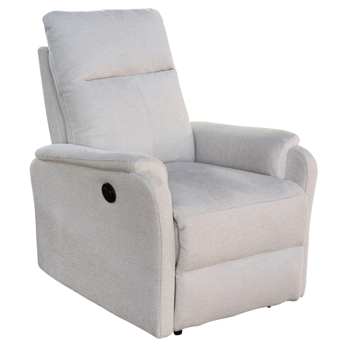 ΠΟΛΥΘΡΟΝΑ RELAX ΜΕ ΗΛΕΚΤΡΙΚΗ ΑΝΑΚΛΙΣΗ SYNTHIA LH10.3309.01 ΜΠΕΖ ΥΦΑΣΜΑ 75x86x100Yεκ - Image 1