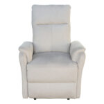 ΠΟΛΥΘΡΟΝΑ RELAX ΜΕ ΗΛΕΚΤΡΙΚΗ ΑΝΑΚΛΙΣΗ SYNTHIA LH10.3309.01 ΜΠΕΖ ΥΦΑΣΜΑ 75x86x100Yεκ - Image 4