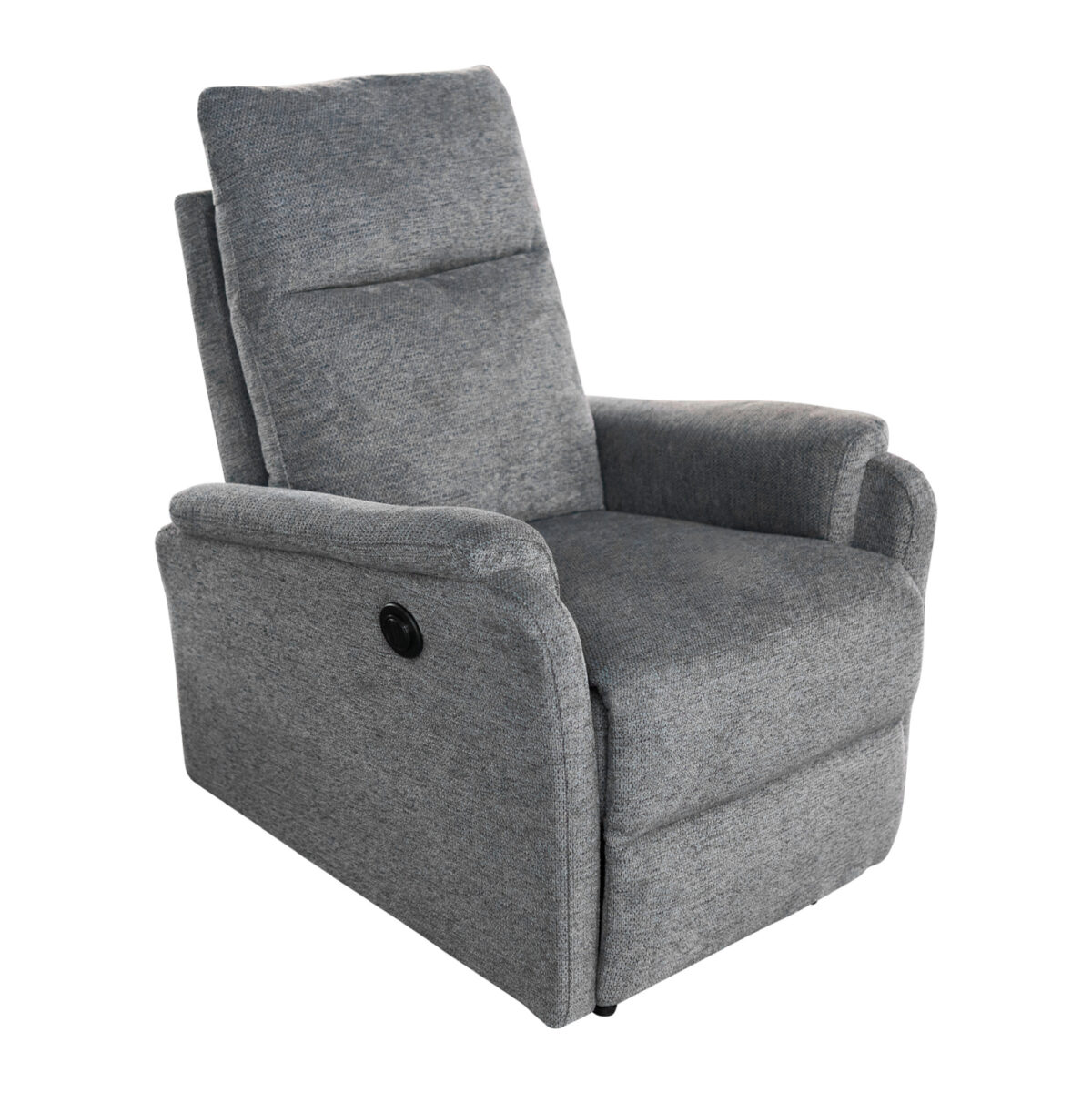 ΠΟΛΥΘΡΟΝΑ RELAX ΜΕ ΗΛΕΚΤΡΙΚΗ ΑΝΑΚΛΙΣΗ SYNTHIA LH10.3309.03 ΓΚΡΙ ΥΦΑΣΜΑ 75x86x100Yεκ - Image 1