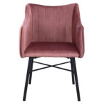 ΠΟΛΥΘΡΟΝΑΚΙ ALLYSA LH10.8518.02 ΑΠΟ ΒΕΛΟΥΔΟ ΣΑΠΙΟ ΜΗΛΟ 57x58x84Υ εκ. - Image 3