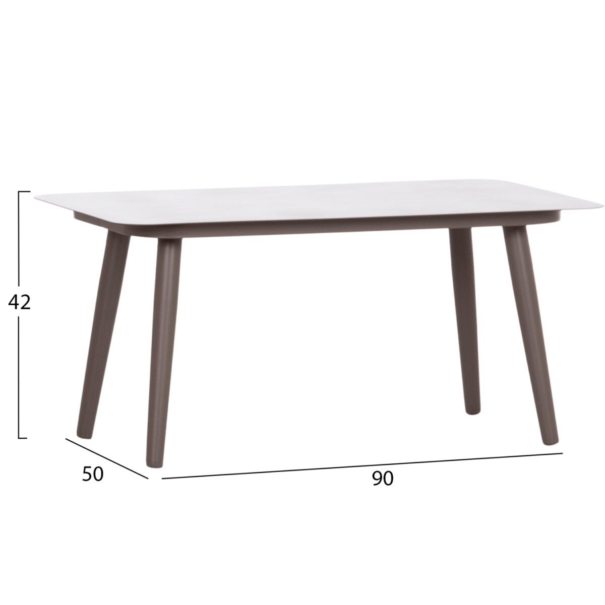 ΣΑΛΟΝΙ ΕΞ.ΧΩΡΟΥ 4ΤΜΧ FREJA LH10.6057.04 ΑΛΟΥΜ.ΚΑΠΟΥΤΣΙΝΟ-PE RATTAN & ΜΑΞΙΛΑΡΙΑ ΜΠΕΖ - Image 4