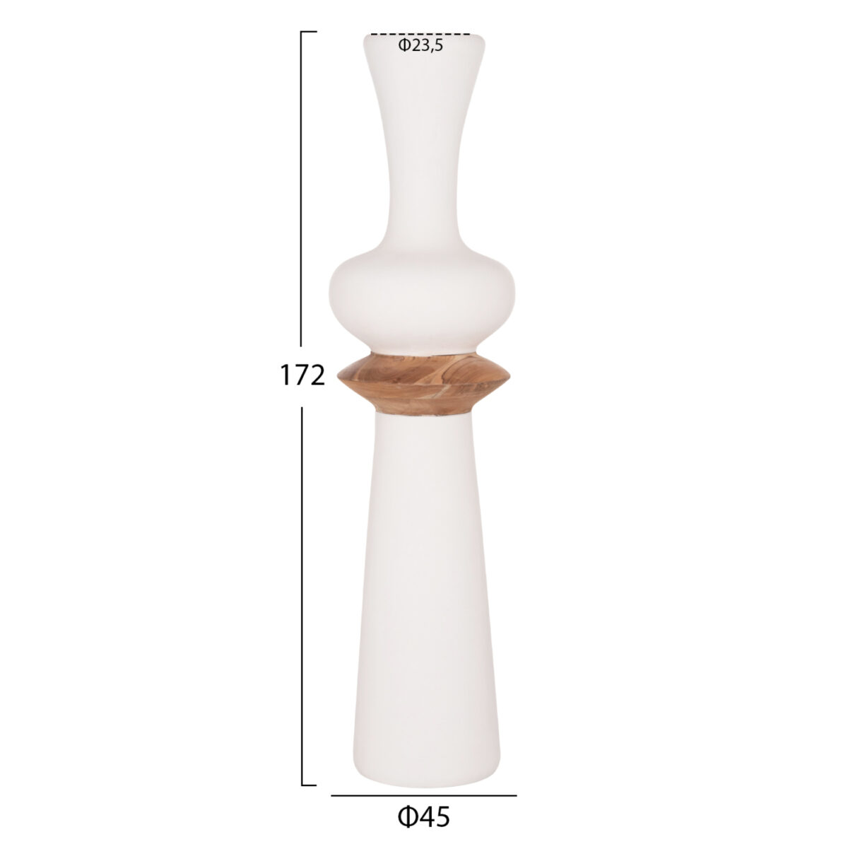 ΣΕΤ 3ΤΜΧ ΔΙΑΚΟΣΜΗΤΙΚΑ ΒΑΖΑ ΔΑΠΕΔΟΥ NEBULA LH10.21139.02 FIBER CEMENT-ΞΥΛΟ ΤΕΑΚ - Image 2