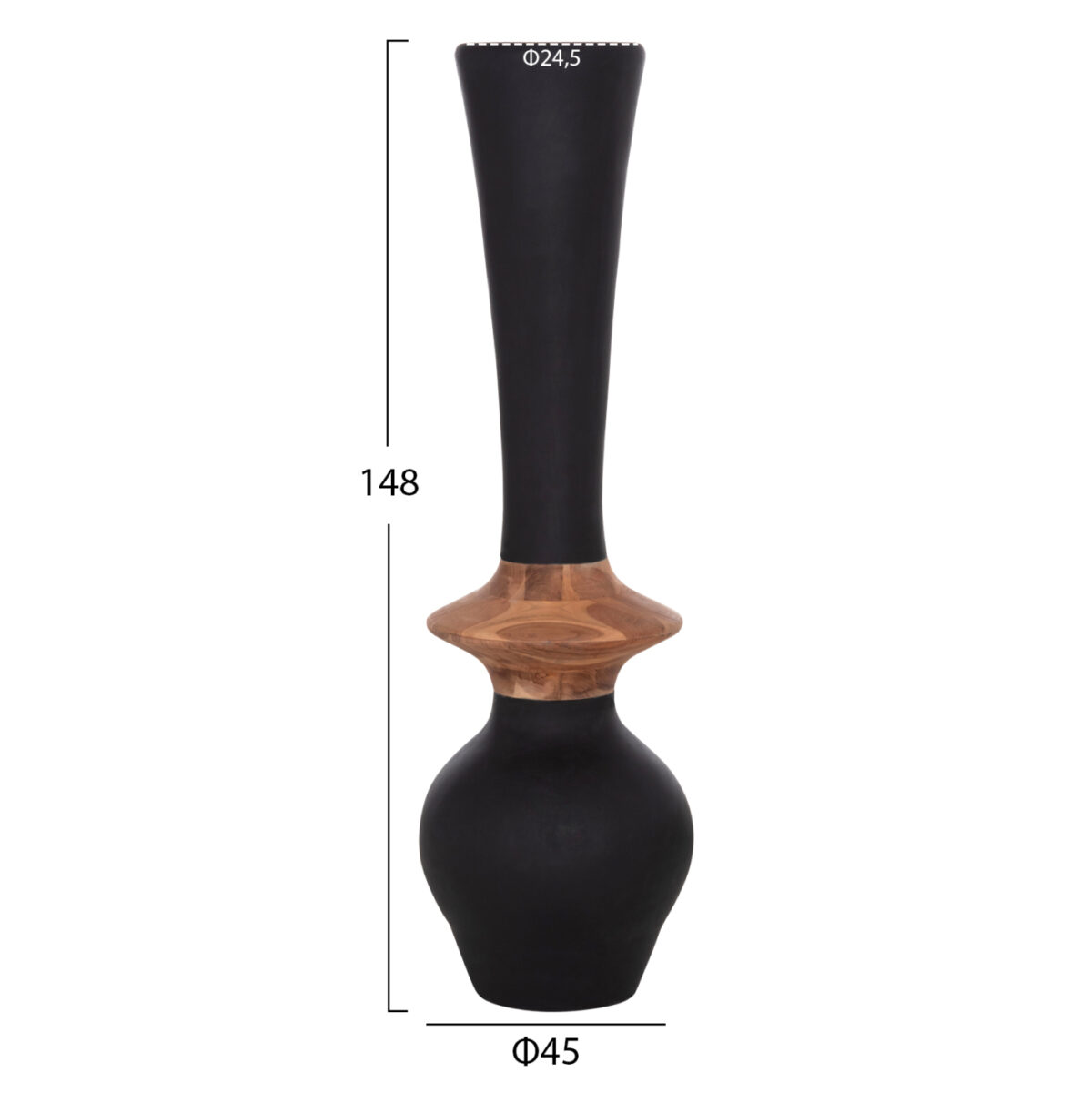 ΣΕΤ 3ΤΜΧ ΔΙΑΚΟΣΜΗΤΙΚΑ ΒΑΖΑ ΔΑΠΕΔΟΥ NEBULA LH10.21139.02 FIBER CEMENT-ΞΥΛΟ ΤΕΑΚ - Image 3