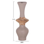 ΣΕΤ 3ΤΜΧ ΔΙΑΚΟΣΜΗΤΙΚΑ ΒΑΖΑ ΔΑΠΕΔΟΥ NEBULA LH10.21139.02 FIBER CEMENT-ΞΥΛΟ ΤΕΑΚ - Image 4